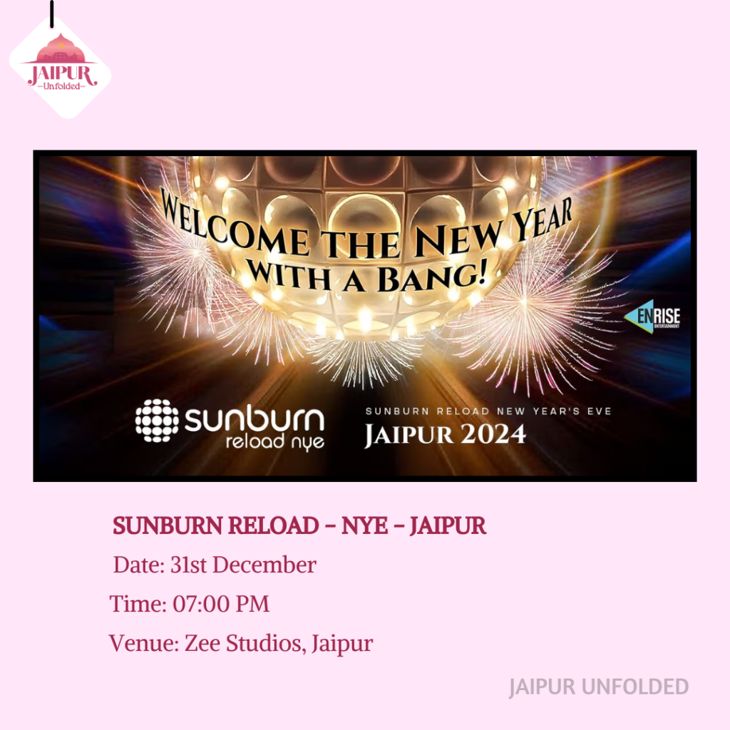 New Year Party in Jaipur | sunburn